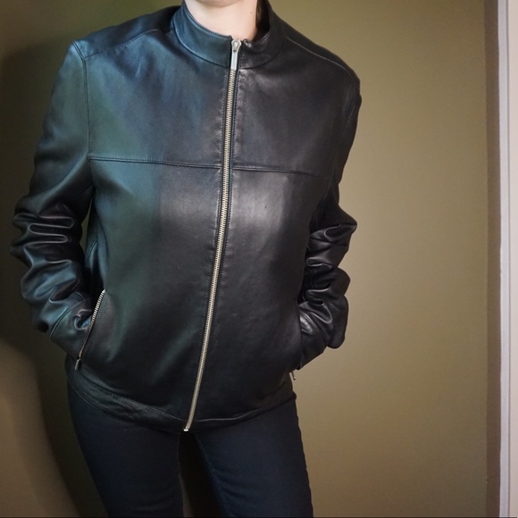 WILSON’S LEATHER Men’s Bomber Jacket - Picture 6 of 9